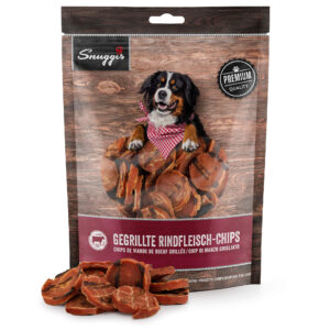 Snuggis Gegrillte Rindfleisch-Chips für Hunde