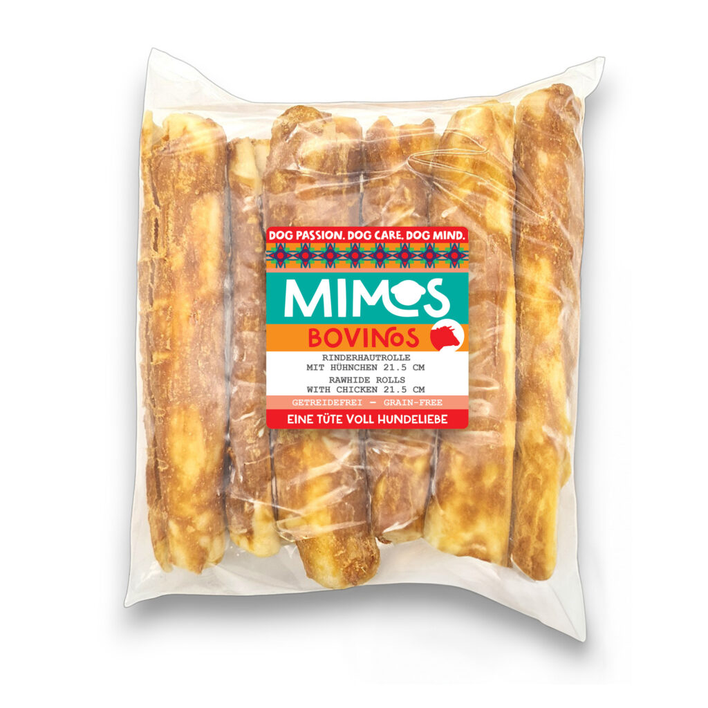 AW8MIR251 RINDERHAUTROLLE MIT HUHNCHEN 21 5 CM RAWHIDE ROLL WITH CHICKEN 4260770466949Hauptbild 1.jpg